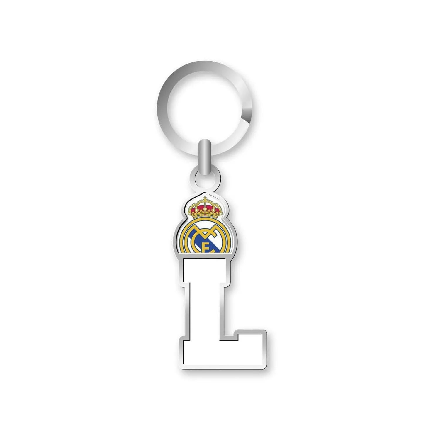 Real Madrid Buchstaben Schlüsselanhänger- L | Project & Rogers Shop