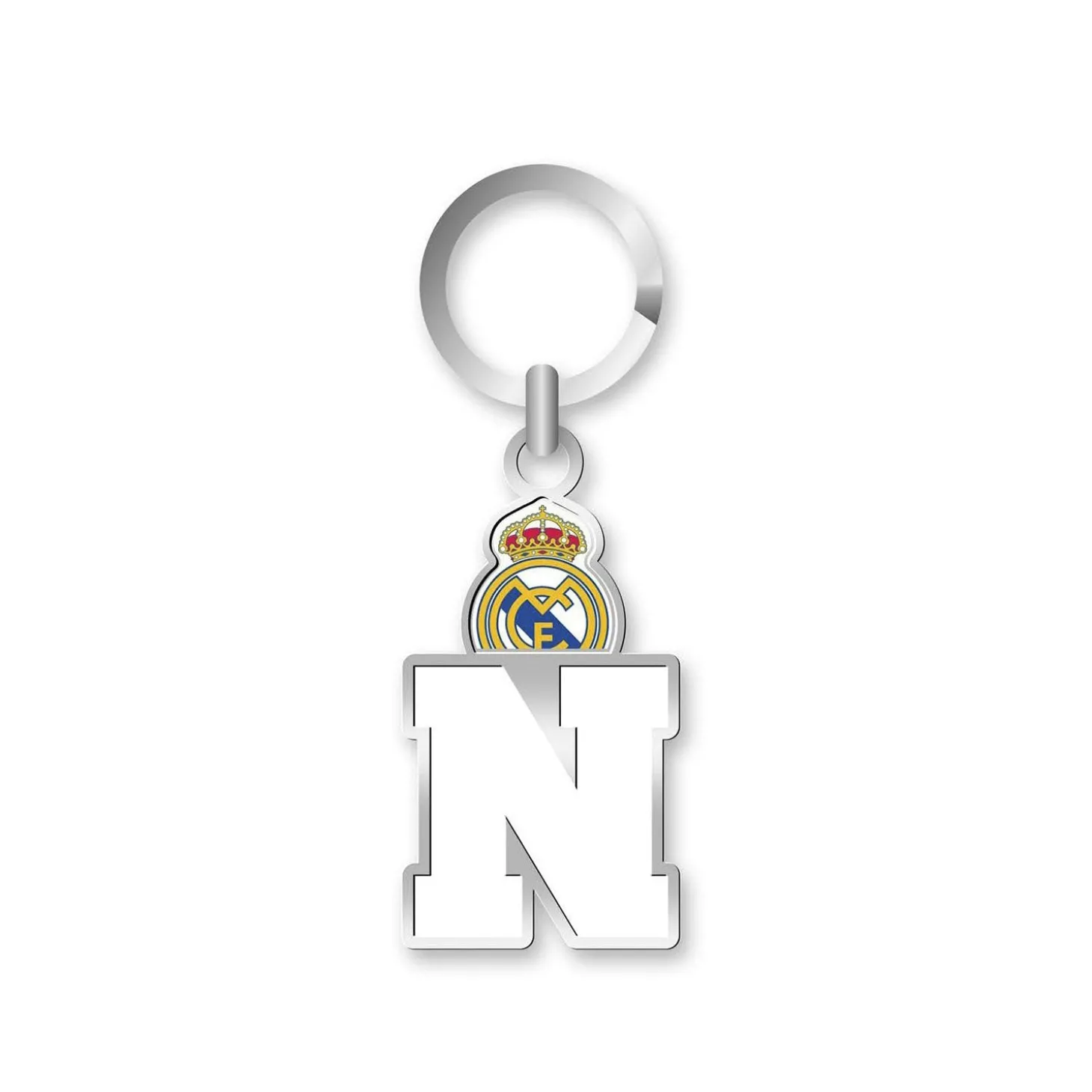 Real Madrid Buchstaben Schlüsselanhänger- N | Project & Rogers Shop