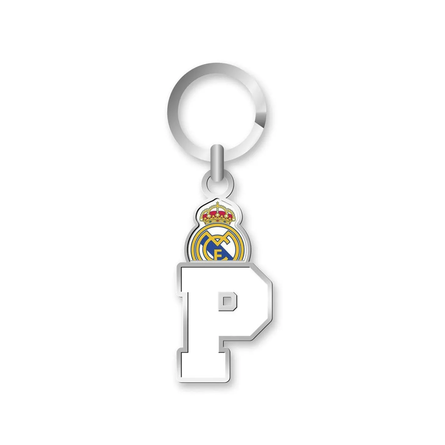 Real Madrid Buchstaben Schlüsselanhänger- P | Project & Rogers Clearance