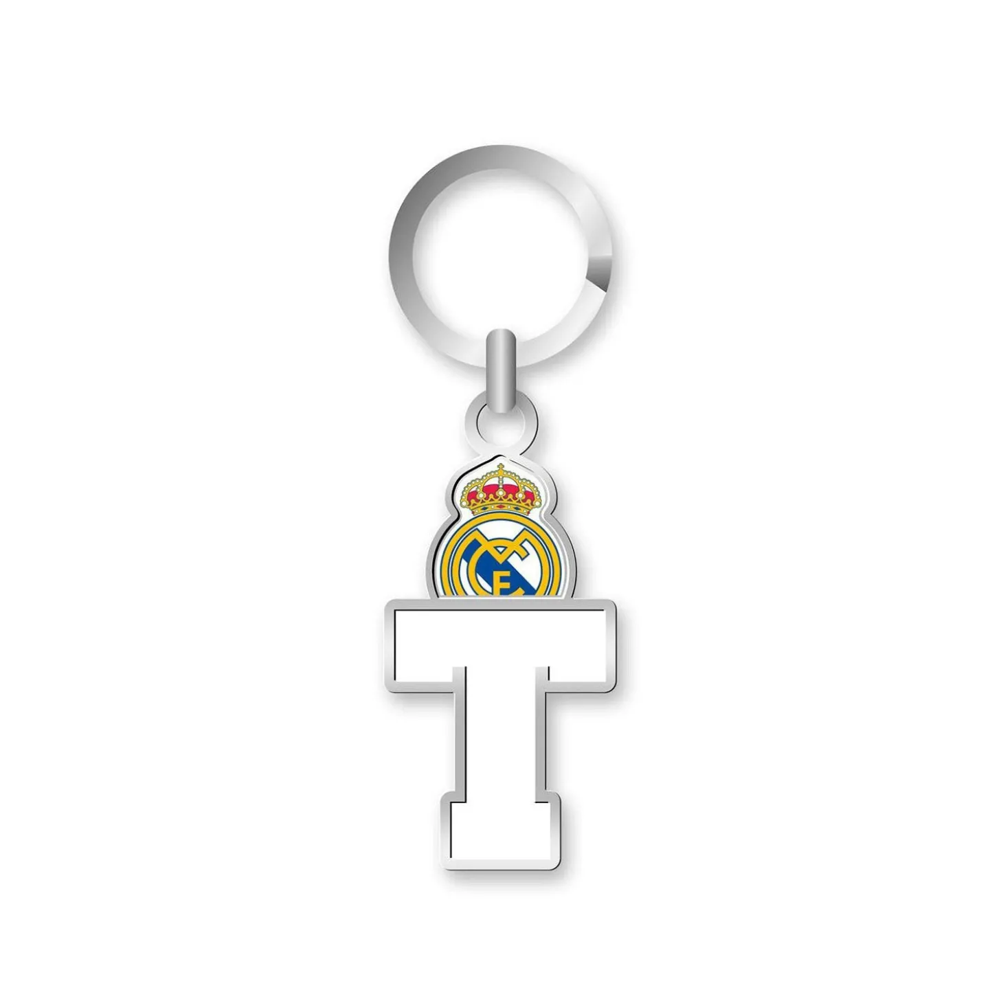 Real Madrid Buchstaben Schlüsselanhänger- T | Project & Rogers Shop