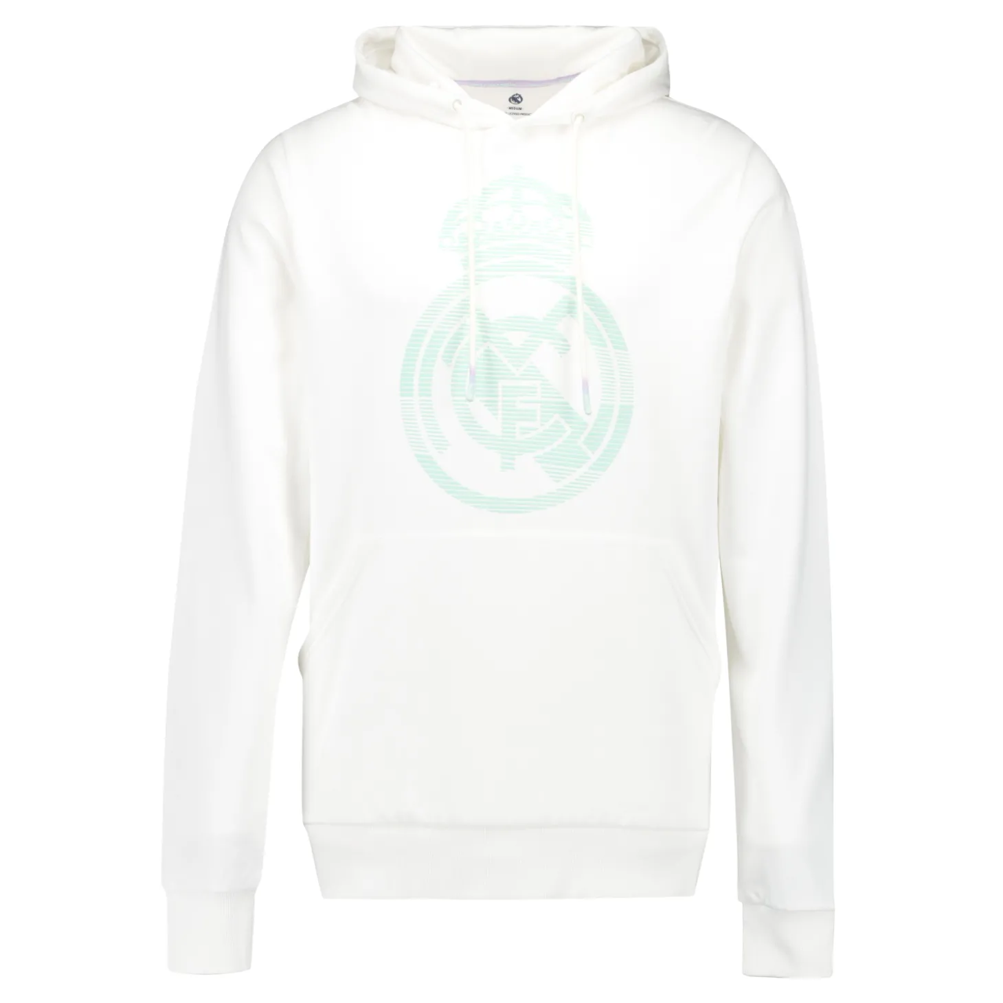 Real Madrid Herren Hoodie Wappen Weiß | Foundry Fashion