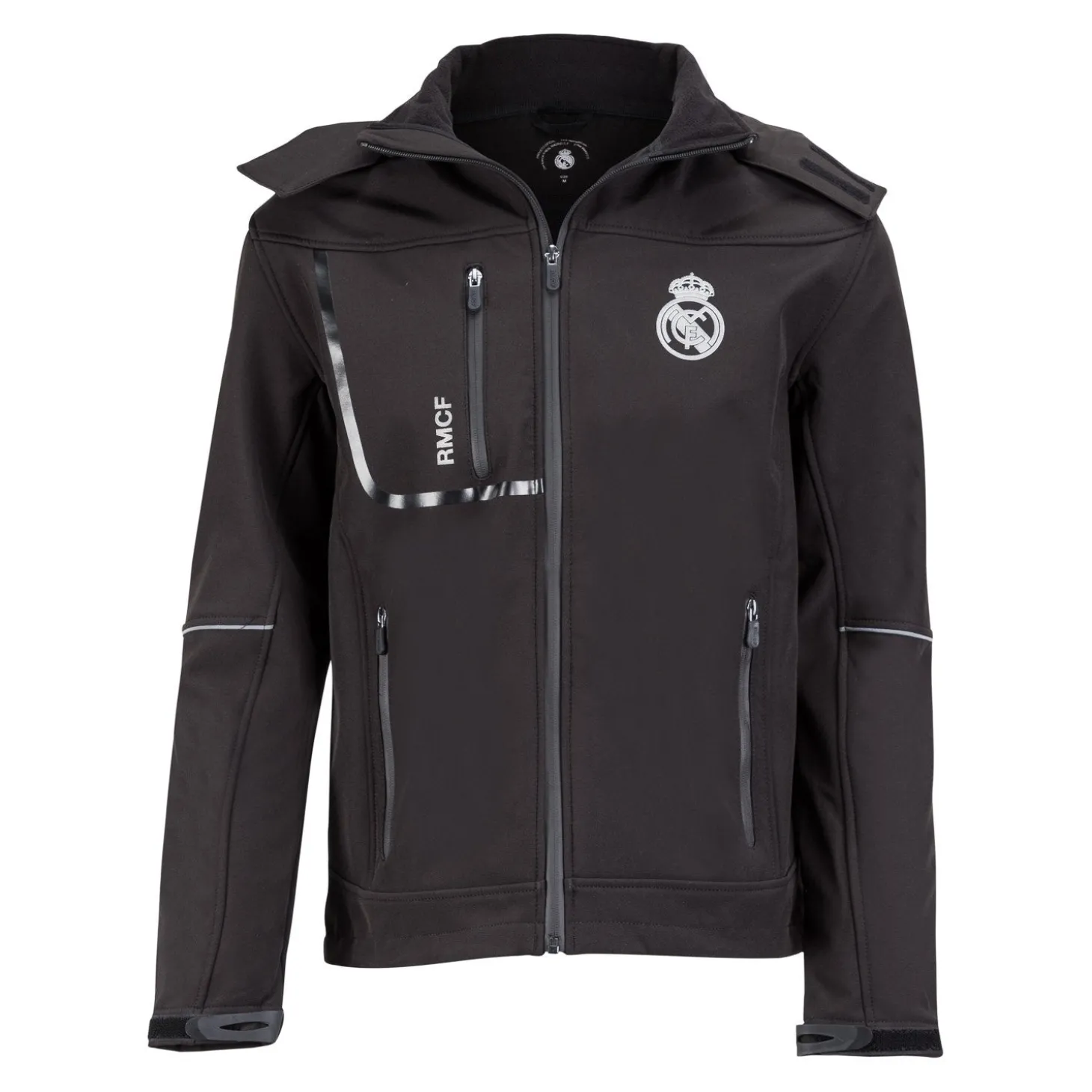 Real Madrid Herren Softshell Schwarz | Project Rogers & JLK, S.L. Fashion