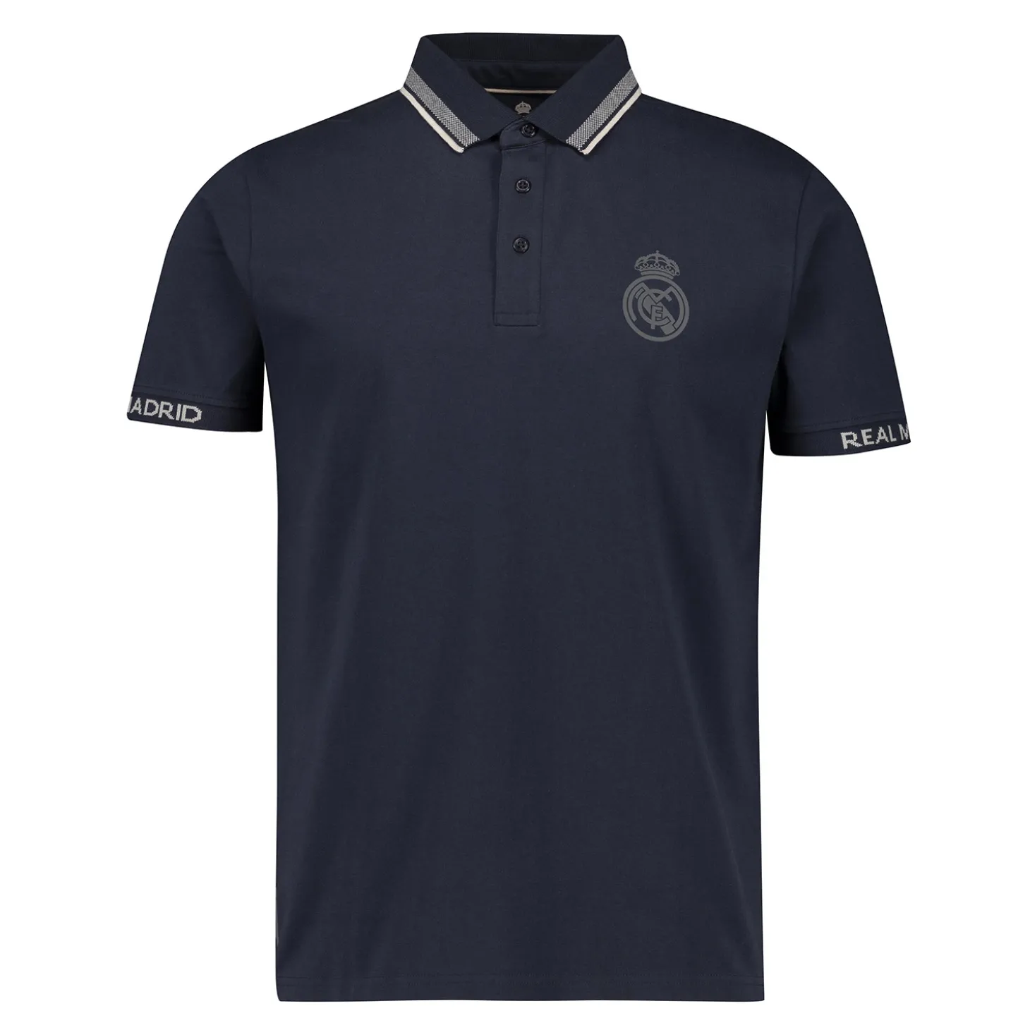 Real Madrid Herren Tape Poloshirt Marineblau | Foundry Flash Sale