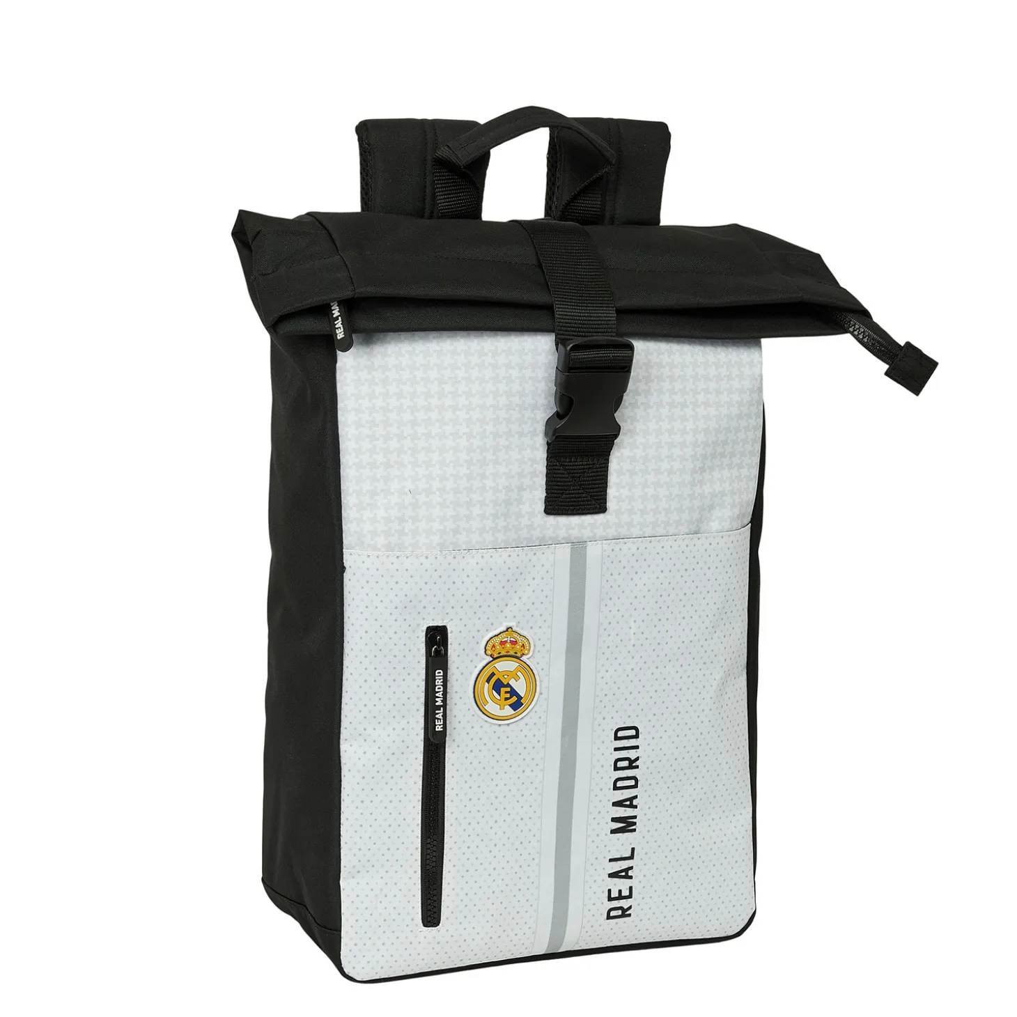 Real Madrid Laptop-Rucksack 15,6'' Weiß/Schwarz | SAFTA S.A. Store