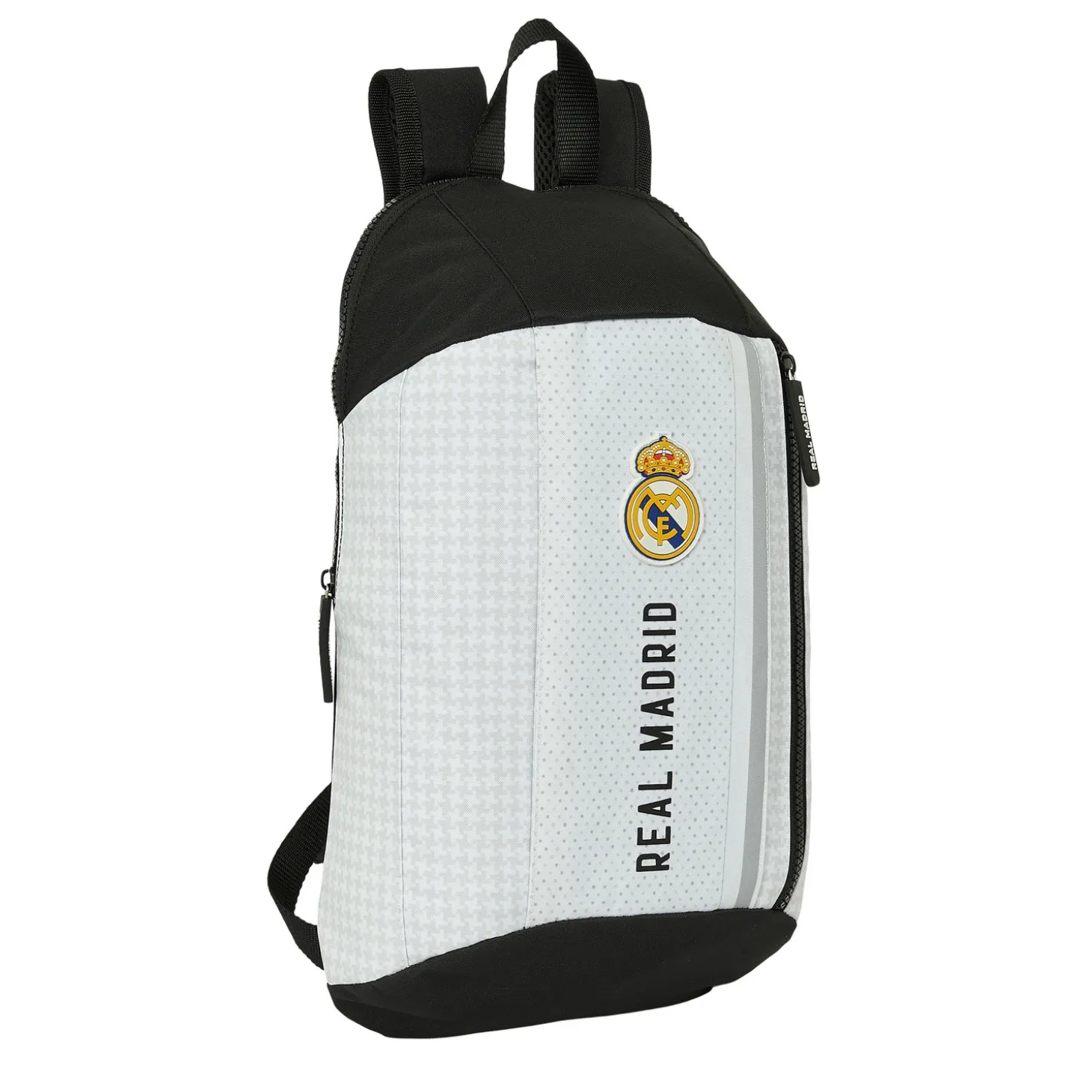 Real Madrid Mini-Rucksack Weiß/Schwarz | SAFTA S.A. Fashion