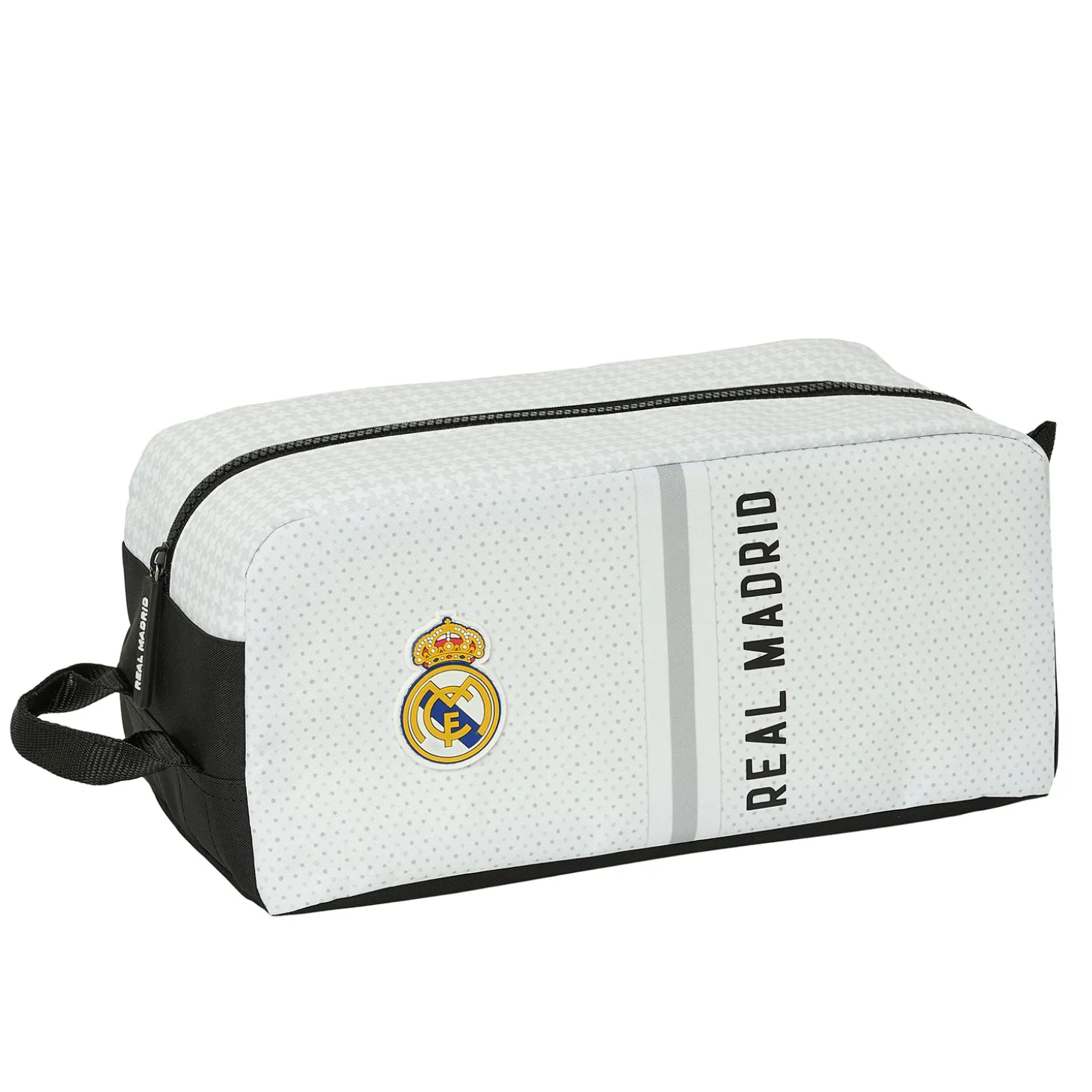 Real Madrid Schuhtasche Schwarz/Weiß | SAFTA S.A. Best