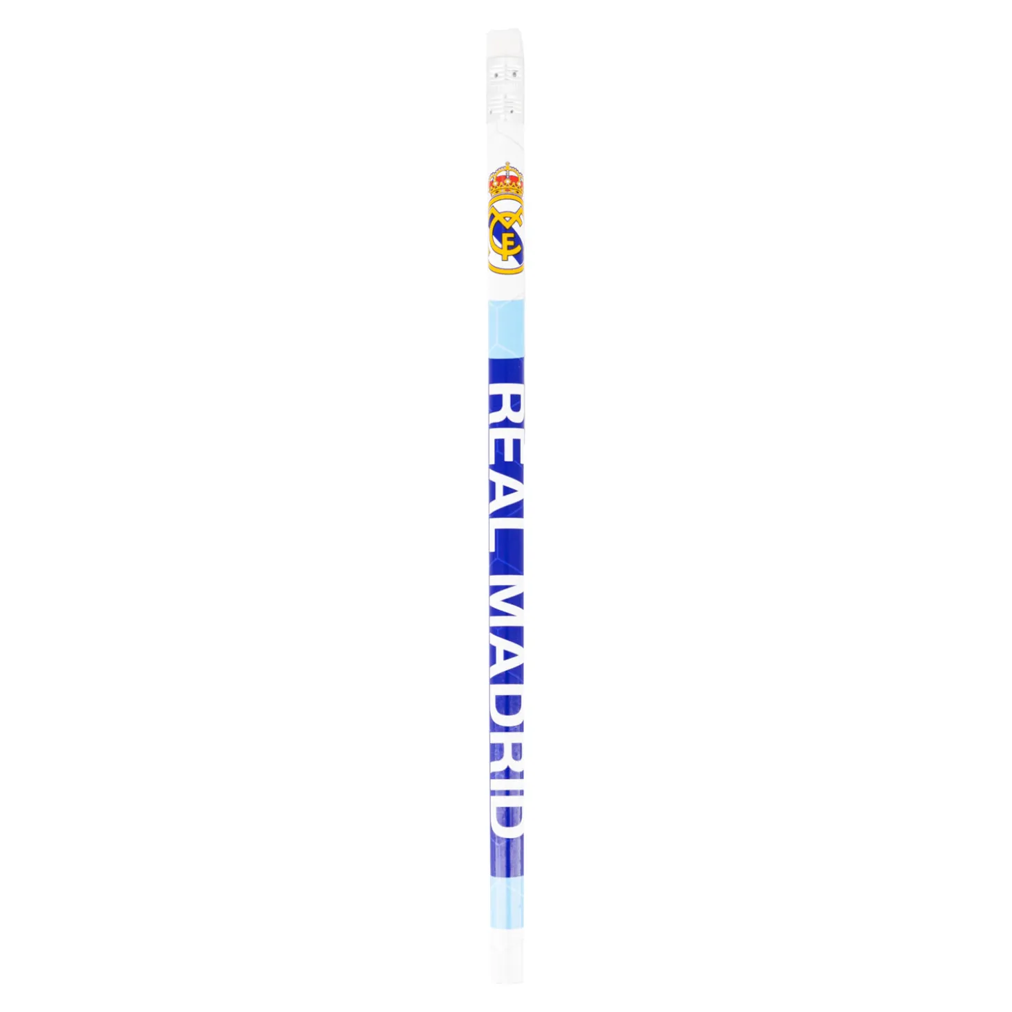 Real Madrid Set 6 Bleistifte & Radiergummi | CyP Brands Evolution S.L. Store