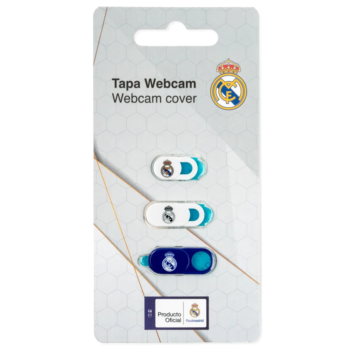 Real Madrid Set 3 Webcam-Abdeckungen | Friendly License S.L. Cheap