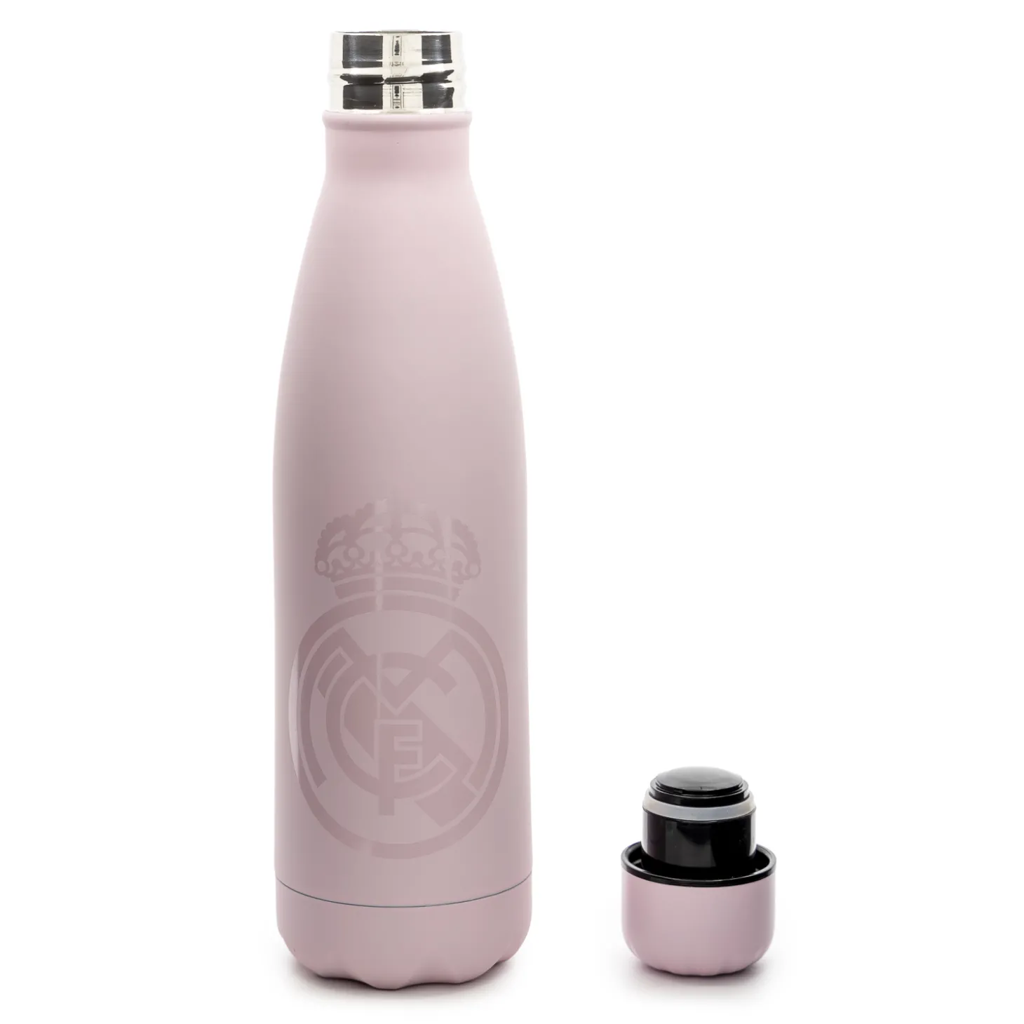 Real Madrid Stahlflasche mit Gummiüberzug 500ml Rosa | CyP Brands Evolution S.L. Flash Sale