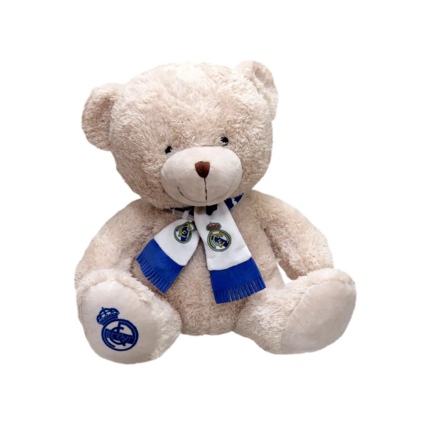 Real Madrid Teddybär mit Schal 35cm | CyP Brands Evolution S.L. Flash Sale