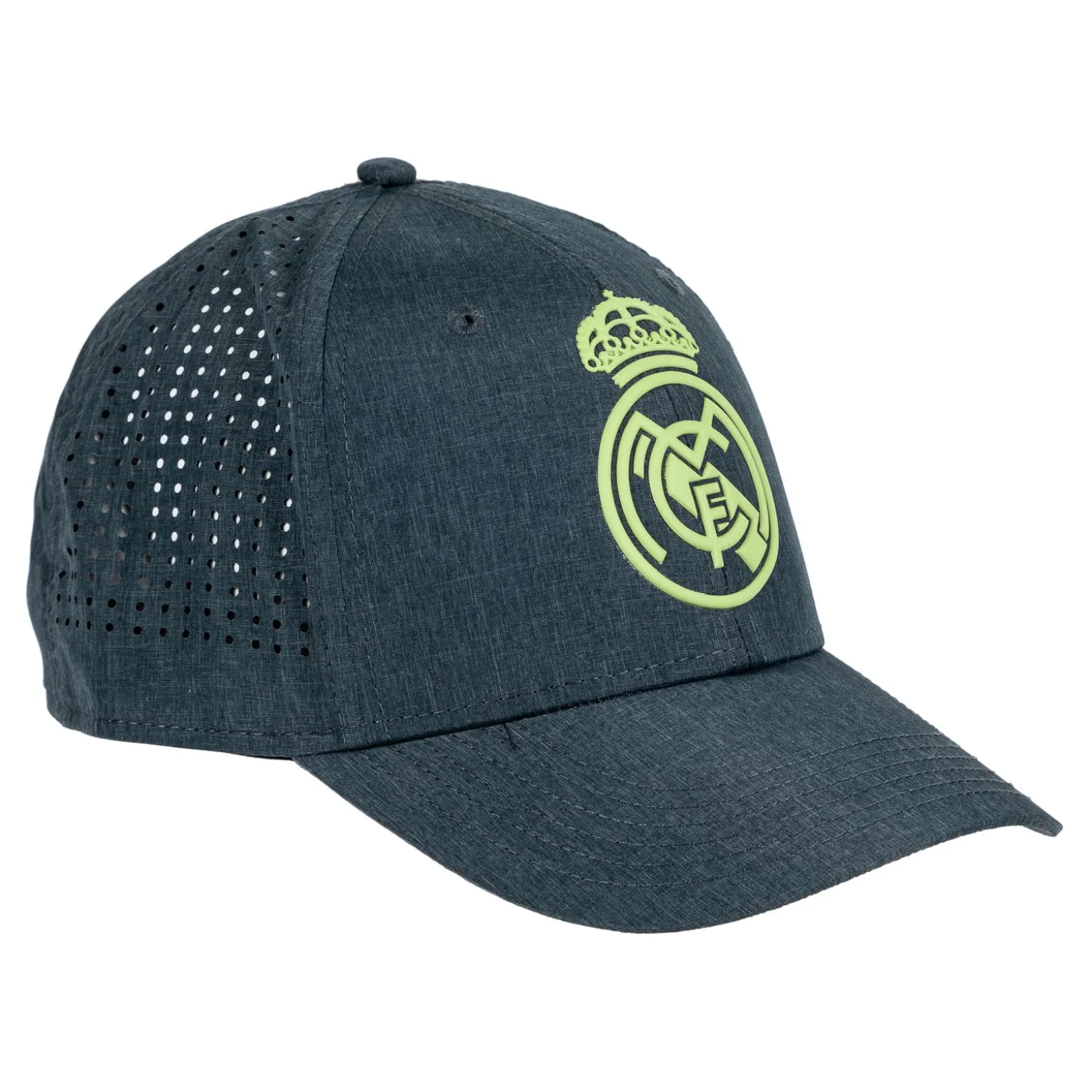 Real Madrid Ton-in-ton Wappen Cap - Weiß | Project & Rogers Fashion