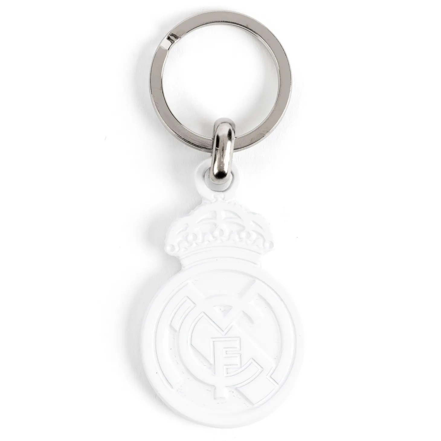 Schlüsselanhänger mit weißem Wappen Real Madrid | Promoestrategia, S.L. Outlet