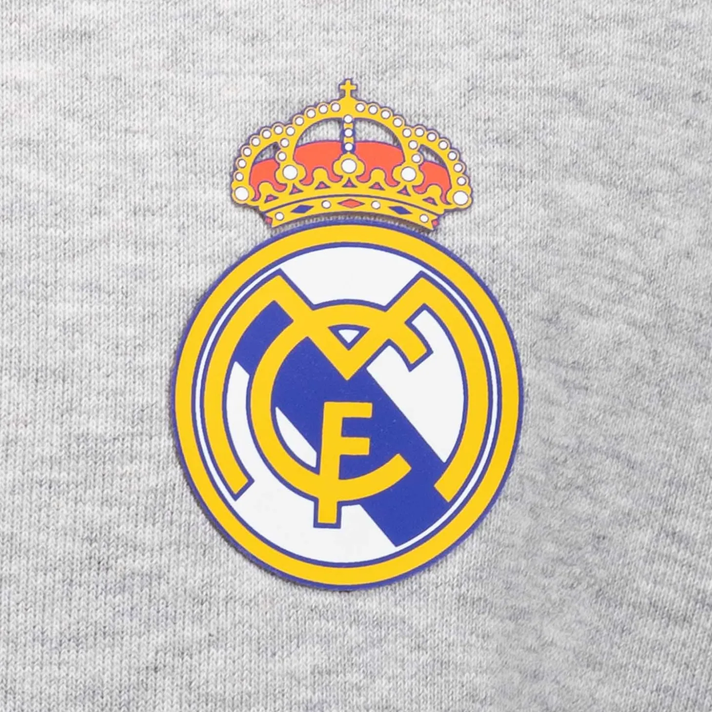Sweatshirt Hoodie Herren Grau ECO Essentials Real Madrid Mantel Farbe | OSDM Cheap