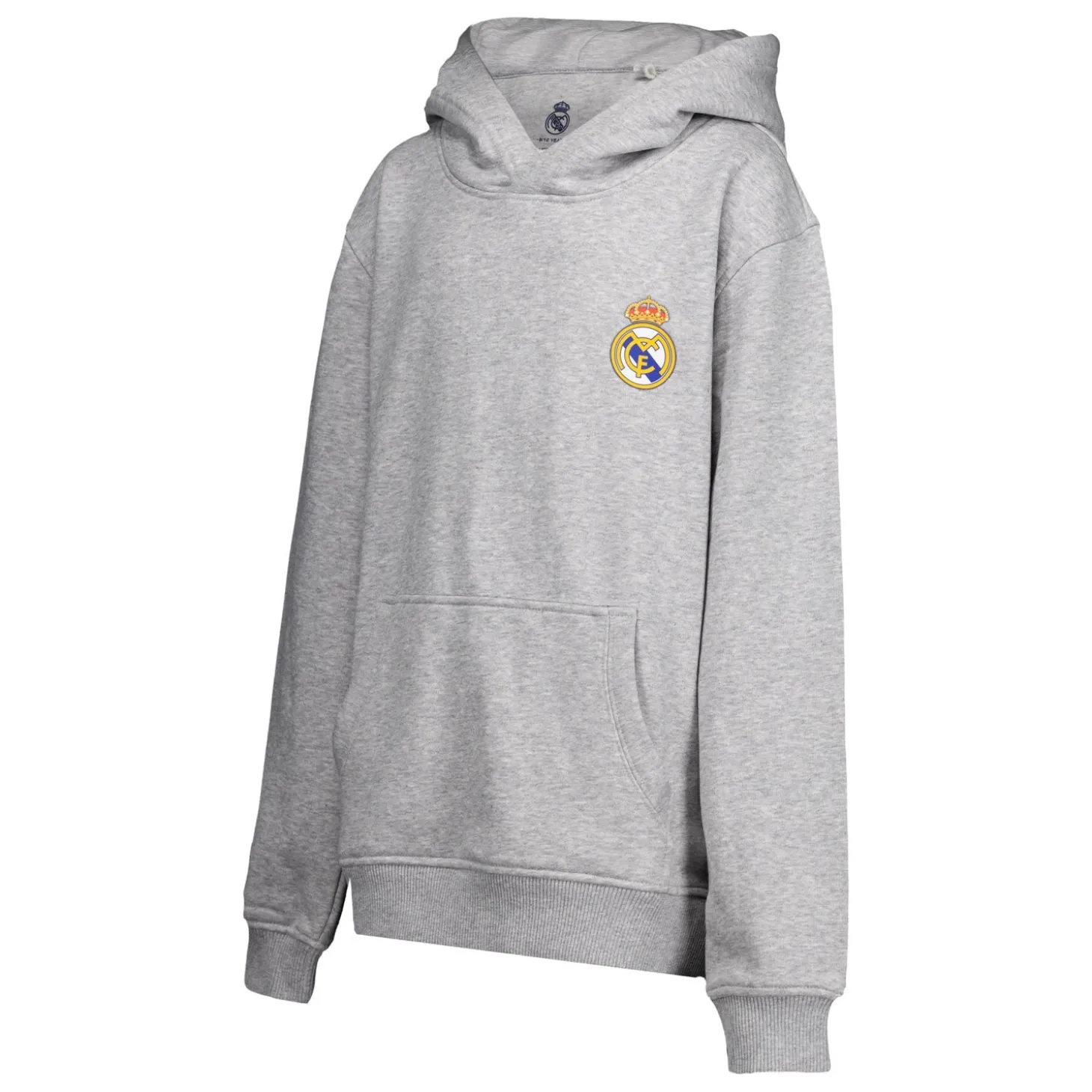Sweatshirt Hoodie Kinder ECO Essentials Real Madrid Mantel Farbe Grau | OSDM Discount