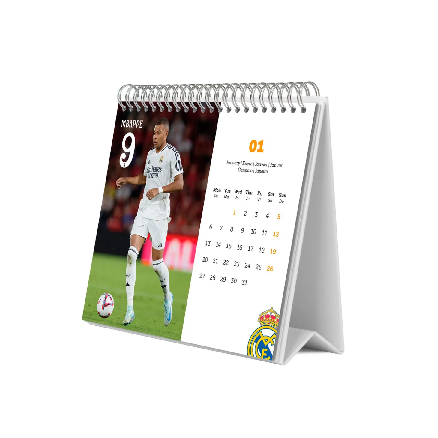 Tischkalender 2025 Real Madrid | Grupo Erik Editores Sale