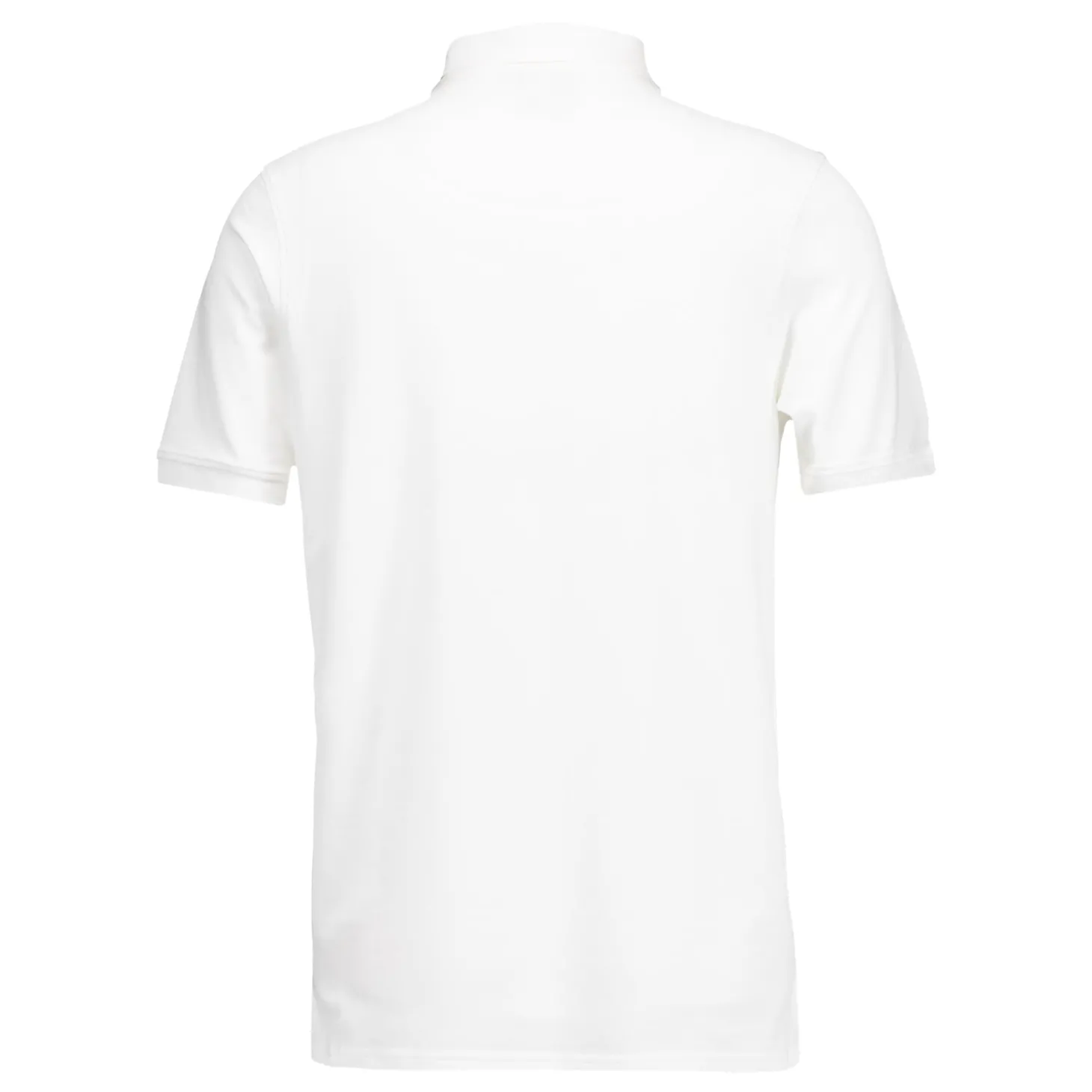 Weißes Herren-Polo ECO Essentials Real Madrid Schild Farbe | OSDM Best