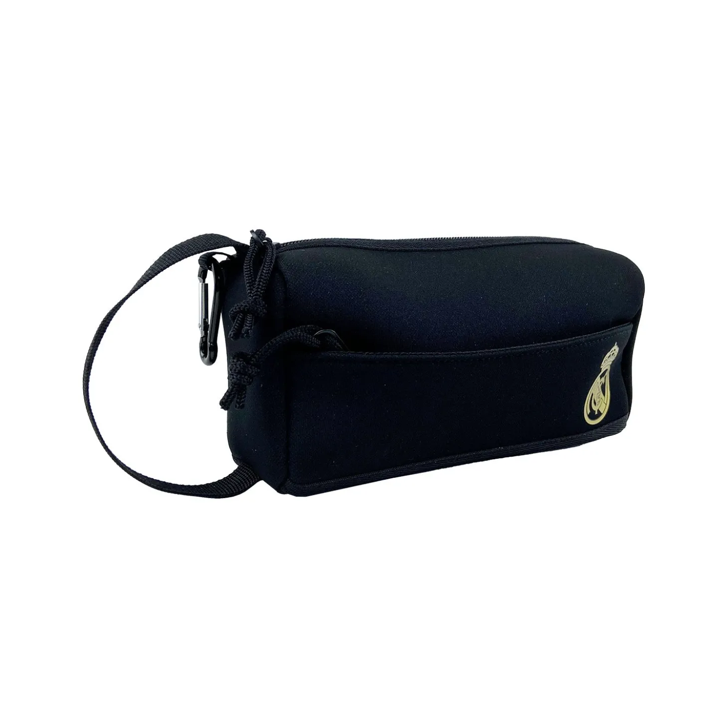 Zylindrische Neoprentasche Schwarz/Gold | CyP Brands Evolution S.L. Fashion